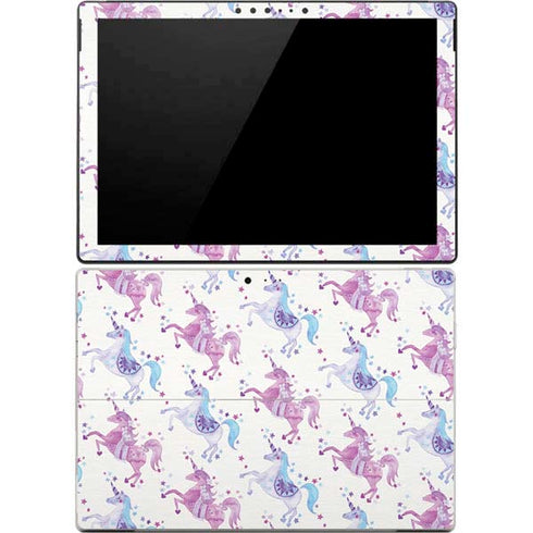 Cat Coq Purple Unicorns Surface Pro 4 Skin
